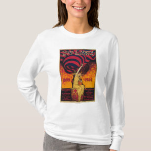 Camiseta Poster do Promo do futebol