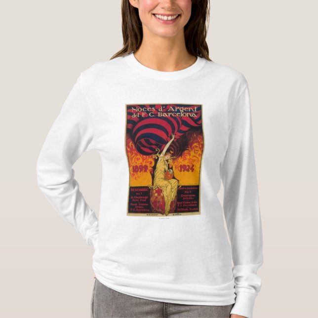 Camiseta Poster do Promo do futebol (Frente)