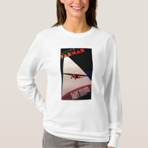 Camiseta Poster do Promo do Monoplane de Farman 300 das