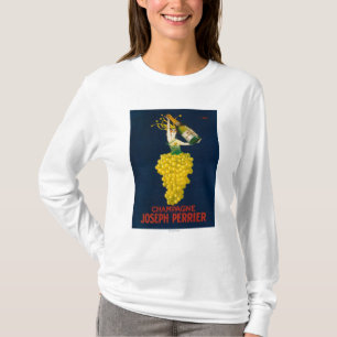 Camiseta Poster do promocional de Joseph Perrier Champagne