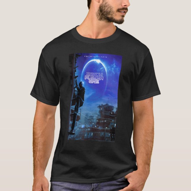 Camiseta Poster do Ready Player One Rpo (Frente)