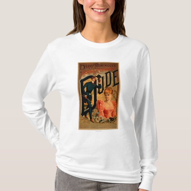 Camiseta Poster do teatro do "gajo" da comédia de Harry (Frente)