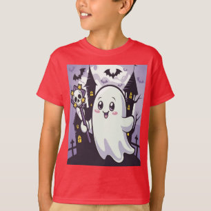 Camiseta Poster elegante e alegre com uma guinada