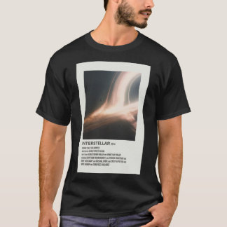 Camiseta poster interestelar (2014)