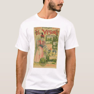 Camiseta Poster para o Chemins de Fer da Le Vesinet
