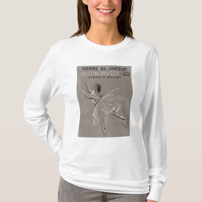 Camiseta Poster para 'o Saison Russe (Frente)