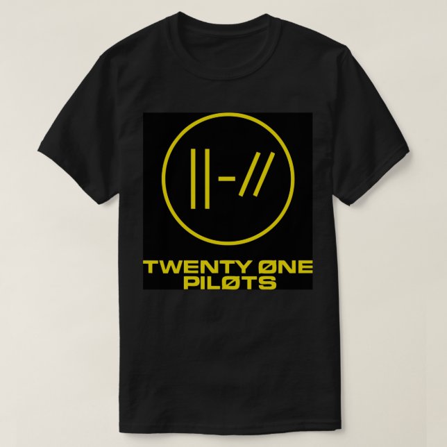 Camiseta Poster Pilotos-Twentyone (Frente do Design)