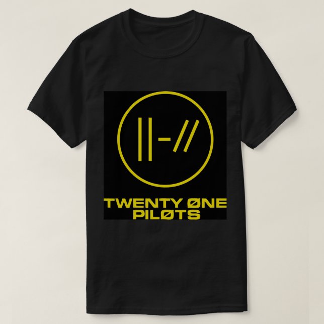 Camiseta Poster Pilotos-Twentyone (Frente do Design)