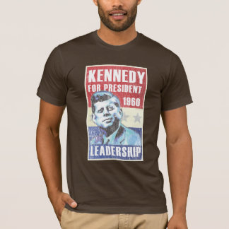 Camiseta Poster presidencial histórico de John F. Kennedy