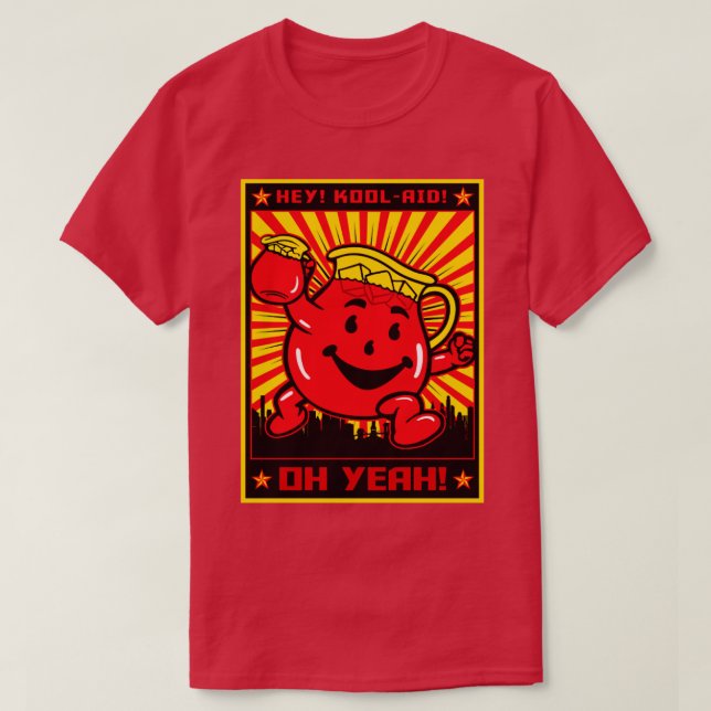 CAMISETA POSTER PROPAGANDA KOOLAID (Frente do Design)