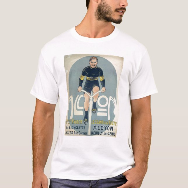 Camiseta Poster que descreve Francois Faber (Frente)