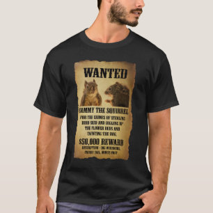 Camiseta Poster querido com esquilo