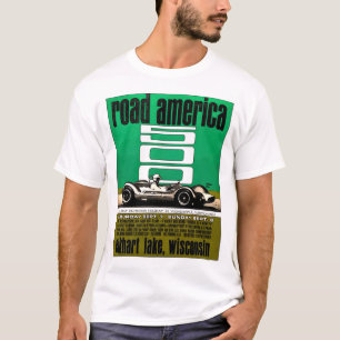 Camiseta Poster - Road America 500, Elkhart lake, Wisconsin