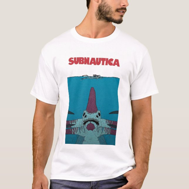 Camiseta Poster subnáutica (Frente)