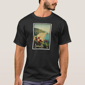 Camiseta Poster vintage de Amalfi, Italia