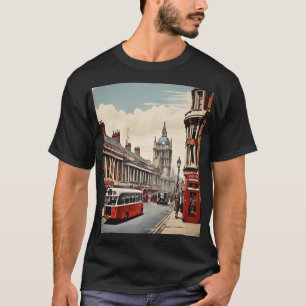 Camiseta Poster vintage de Londres