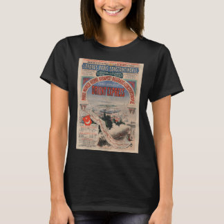 Camiseta Poster vintage - Orient Express Retro T-Shirt