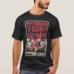 Camiseta Posters da propaganda de União Soviética da guer