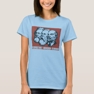 Camiseta Posters da propaganda de União Soviética da guer