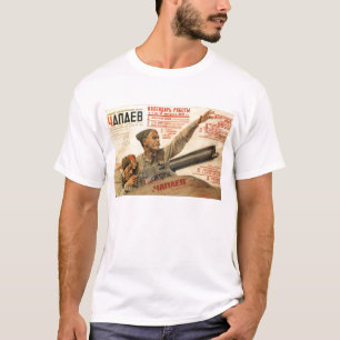 Camiseta Posters da propaganda de União Soviética da guer
