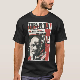 Camiseta Posters da propaganda de União Soviética da guerra