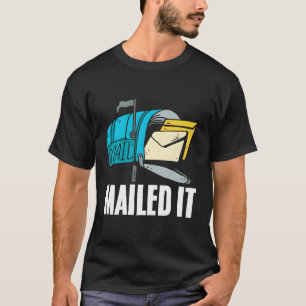 Camiseta Posto de Driver de Entrega de Email Correio de Tra