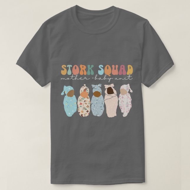 Camiseta Posto de Enfermeiro MãeBebê Unidade Mãe Bebê (Frente do Design)