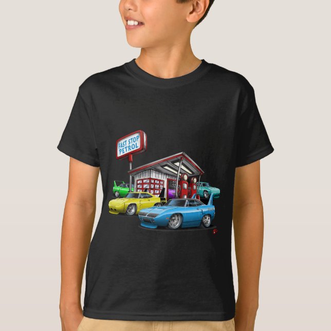 Camiseta Posto de gasolina 1970 de Superbird (Frente)