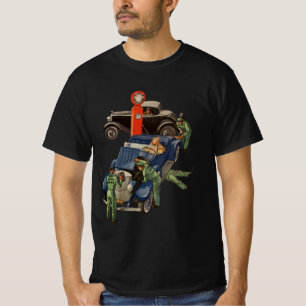 Camiseta Posto de Gasolina Joe's Full Service, Negócio Vint