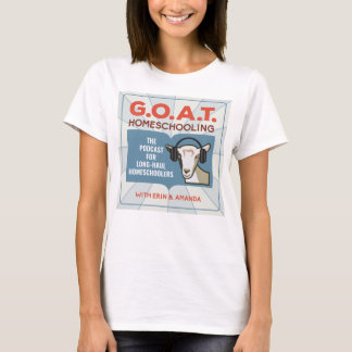 Camiseta Posto feminino - Podcast do ensino básico da GOAT