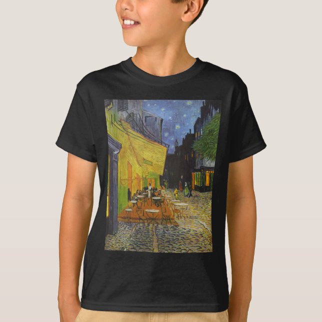 Camiseta Posto Impressionista Van Gogh Cafe Terrace (Frente)