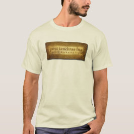 Camiseta Posto Tenebras Lux Agilizadas Couro