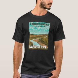 Camiseta Posto Theodore Roosevelt National Park North Dakot