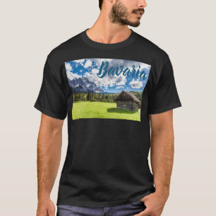 Camiseta Posto Zugspitze Alm Panorama Garmisch-Partenkirche