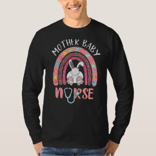 Camiseta Postpartum Mãe Enfermeira Mamãe Enfermeira De Bebê