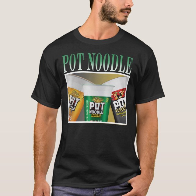 Camiseta Pot noodle vintage 90s  Classic T-Shirt (Frente)