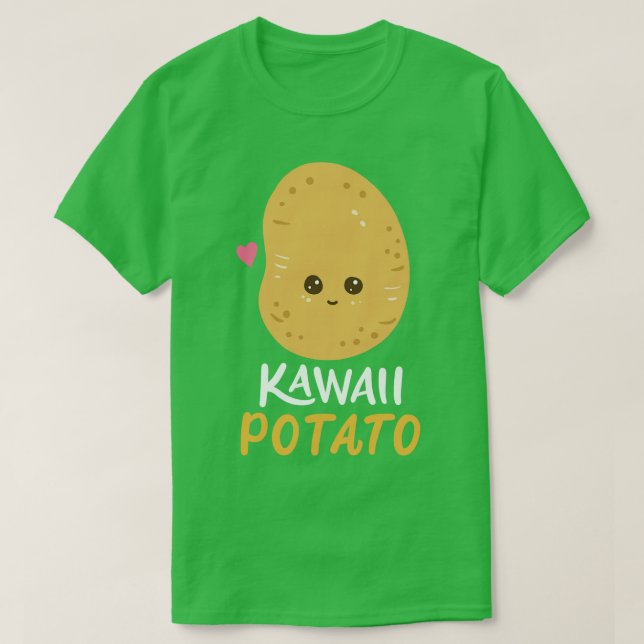 Camiseta Potato Kawaii (Frente do Design)