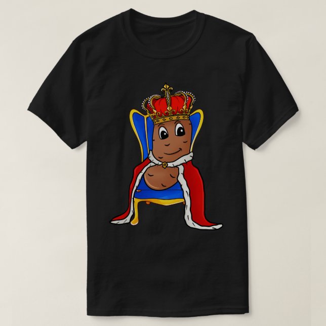 Camiseta Potato King (Frente do Design)