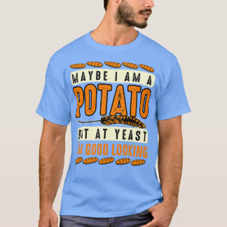 Camiseta Potato Lover Talvez Eu Seja Uma Batata, Mas Na Lev