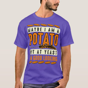 Camiseta Potato Lover Talvez Eu Seja Uma Batata, Mas Na Lev