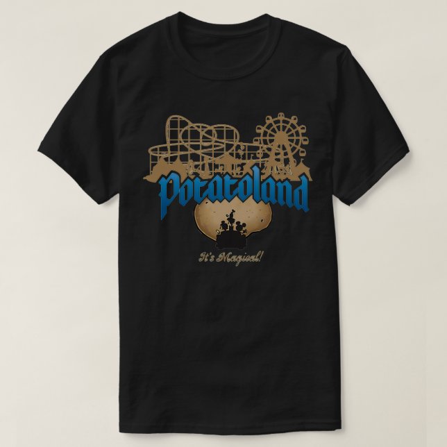 Camiseta Potatoland (Frente do Design)