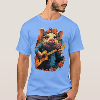 Camiseta PotBellying Tocando Violão