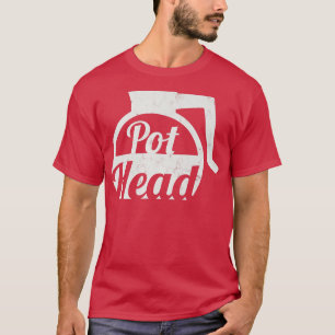 Camiseta Pote Cabeça Quente Engraçado