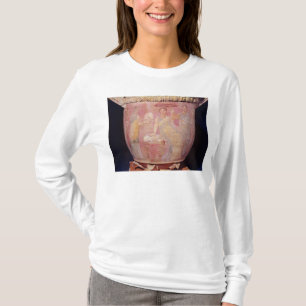 Camiseta Pote com uma cena das mulheres que banham-se