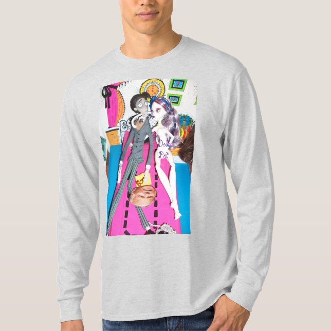 Camiseta Pote De Boneca O Longo Tee (Frente)