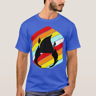 Camiseta Pote De Fogo De Clay De Aquecimento De Estilo Retr