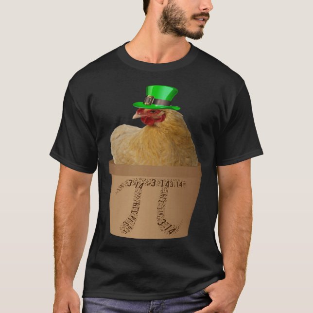 Camiseta Pote de frango IP Homens Mulheres Crianças Matemát (Frente)
