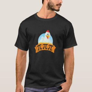 Camiseta Pote de frango Pi Day Pie Math 3.14