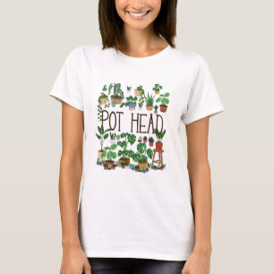 Camiseta Pote de jardinagem
