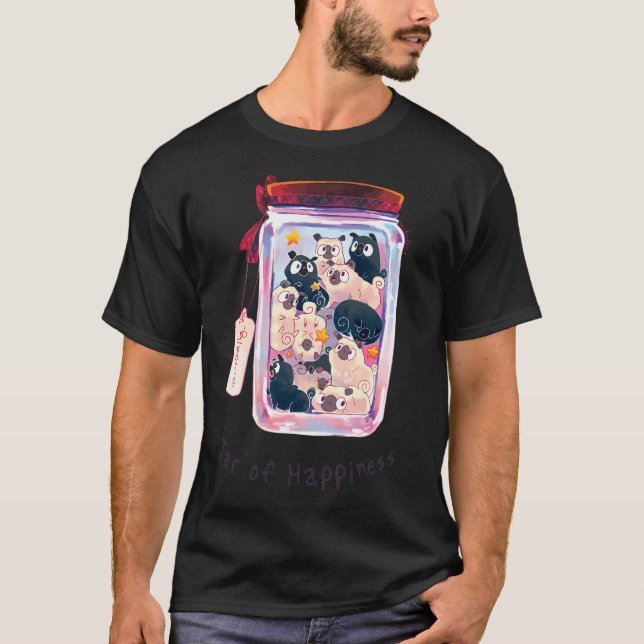 Camiseta Pote de Pug (Frente)